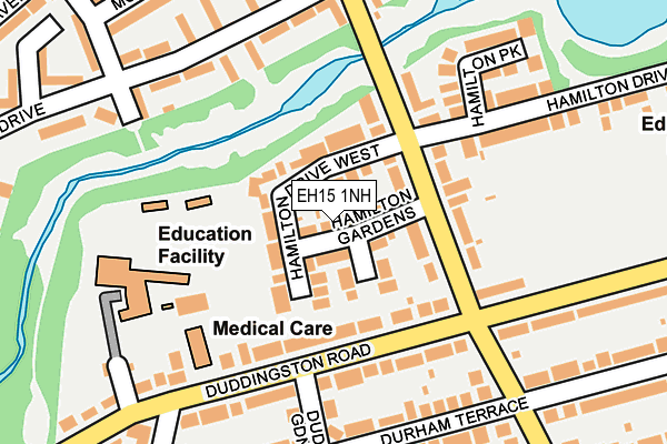 EH15 1NH map - OS OpenMap – Local (Ordnance Survey) EH15 1NH map - OS OpenMap – Local (Ordnance Survey)
