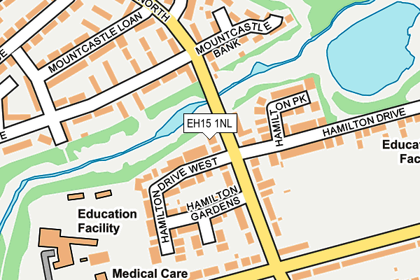 EH15 1NL map - OS OpenMap – Local (Ordnance Survey) EH15 1NL map - OS OpenMap – Local (Ordnance Survey)