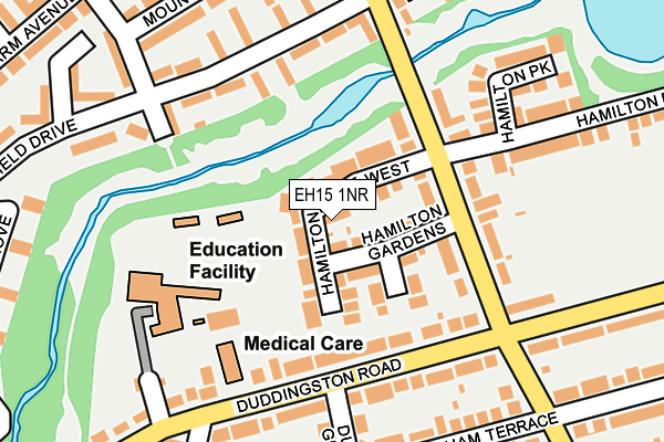 EH15 1NR map - OS OpenMap – Local (Ordnance Survey) EH15 1NR map - OS OpenMap – Local (Ordnance Survey)