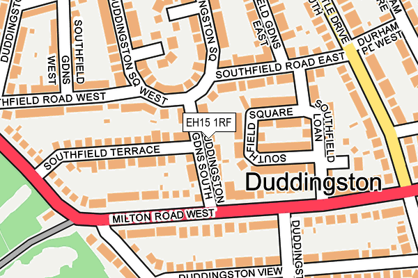 EH15 1RF map - OS OpenMap – Local (Ordnance Survey) EH15 1RF map - OS OpenMap – Local (Ordnance Survey)