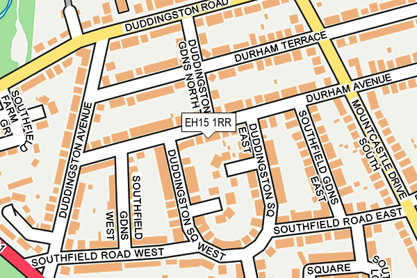 EH15 1RR map - OS OpenMap – Local (Ordnance Survey) EH15 1RR map - OS OpenMap – Local (Ordnance Survey)