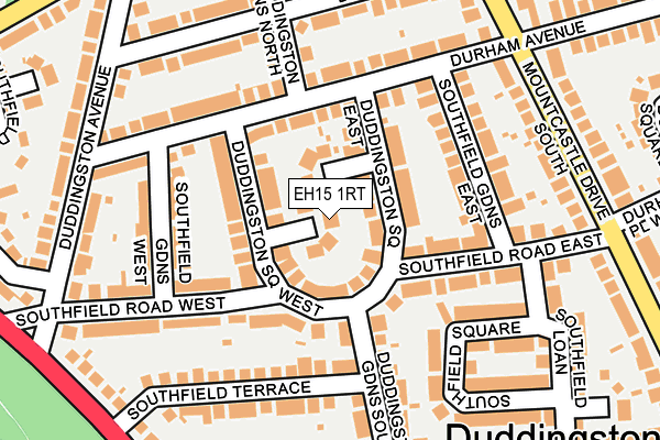 EH15 1RT map - OS OpenMap – Local (Ordnance Survey) EH15 1RT map - OS OpenMap – Local (Ordnance Survey)