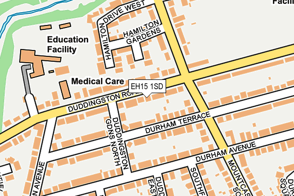 EH15 1SD map - OS OpenMap – Local (Ordnance Survey) EH15 1SD map - OS OpenMap – Local (Ordnance Survey)