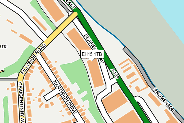 EH15 1TB map - OS OpenMap – Local (Ordnance Survey) EH15 1TB map - OS OpenMap – Local (Ordnance Survey)