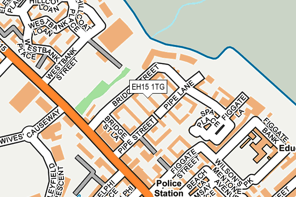 EH15 1TG map - OS OpenMap – Local (Ordnance Survey) EH15 1TG map - OS OpenMap – Local (Ordnance Survey)