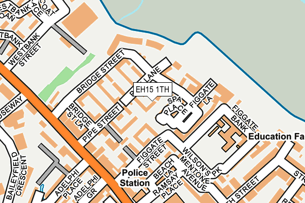 EH15 1TH map - OS OpenMap – Local (Ordnance Survey) EH15 1TH map - OS OpenMap – Local (Ordnance Survey)
