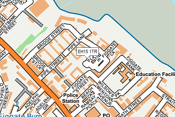 EH15 1TR map - OS OpenMap – Local (Ordnance Survey) EH15 1TR map - OS OpenMap – Local (Ordnance Survey)