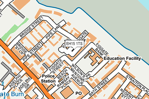 EH15 1TS map - OS OpenMap – Local (Ordnance Survey) EH15 1TS map - OS OpenMap – Local (Ordnance Survey)