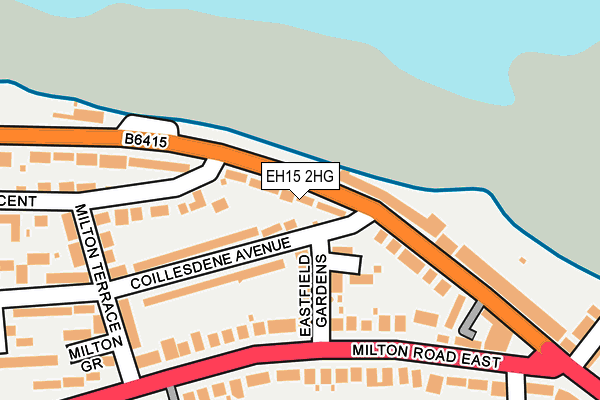 EH15 2HG map - OS OpenMap – Local (Ordnance Survey) EH15 2HG map - OS OpenMap – Local (Ordnance Survey)