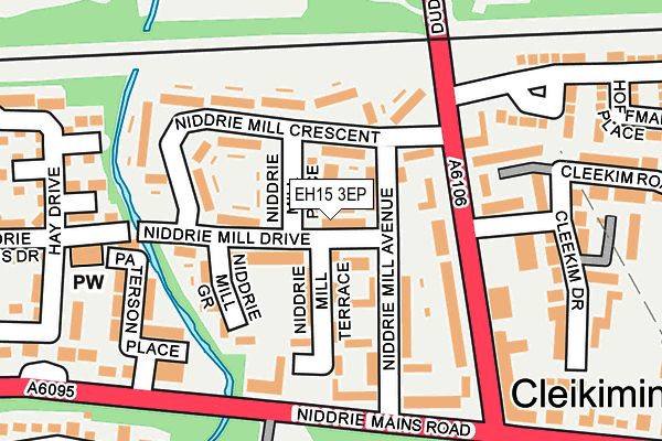 EH15 3EP map - OS OpenMap – Local (Ordnance Survey) EH15 3EP map - OS OpenMap – Local (Ordnance Survey)
