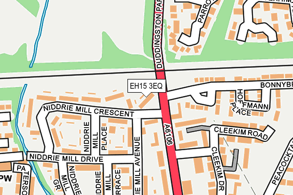 EH15 3EQ map - OS OpenMap – Local (Ordnance Survey) EH15 3EQ map - OS OpenMap – Local (Ordnance Survey)