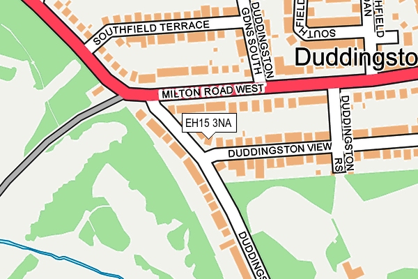 EH15 3NA map - OS OpenMap – Local (Ordnance Survey) EH15 3NA map - OS OpenMap – Local (Ordnance Survey)