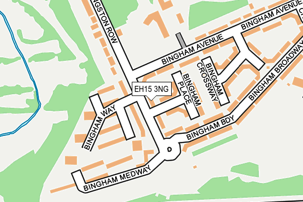 EH15 3NG map - OS OpenMap – Local (Ordnance Survey) EH15 3NG map - OS OpenMap – Local (Ordnance Survey)