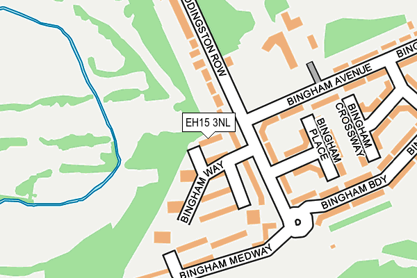 EH15 3NL map - OS OpenMap – Local (Ordnance Survey) EH15 3NL map - OS OpenMap – Local (Ordnance Survey)