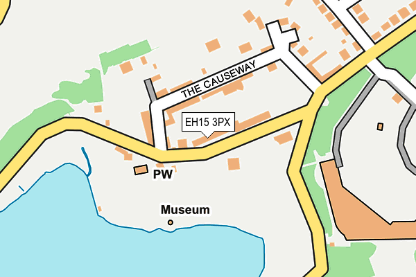 EH15 3PX map - OS OpenMap – Local (Ordnance Survey) EH15 3PX map - OS OpenMap – Local (Ordnance Survey)