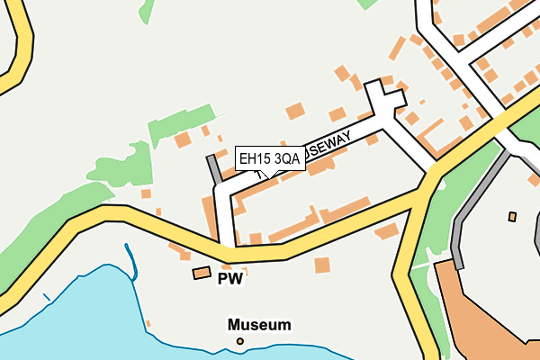 EH15 3QA map - OS OpenMap – Local (Ordnance Survey) EH15 3QA map - OS OpenMap – Local (Ordnance Survey)