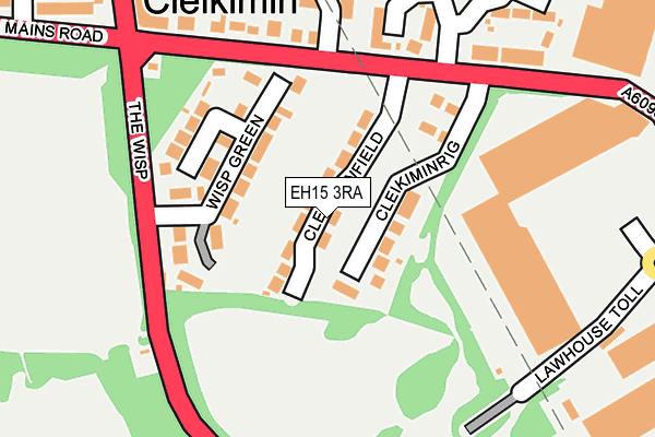 EH15 3RA map - OS OpenMap – Local (Ordnance Survey) EH15 3RA map - OS OpenMap – Local (Ordnance Survey)