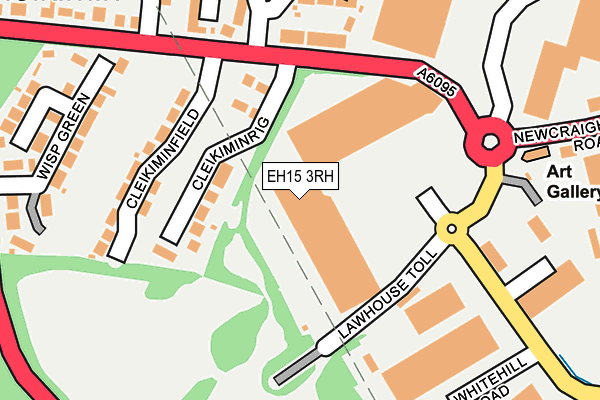 EH15 3RH map - OS OpenMap – Local (Ordnance Survey) EH15 3RH map - OS OpenMap – Local (Ordnance Survey)
