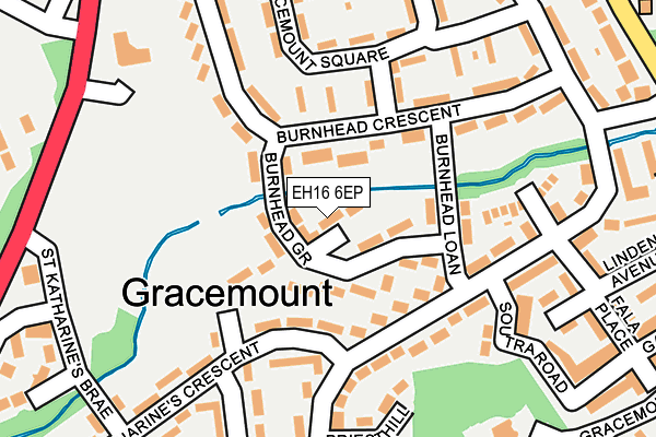 EH16 6EP map - OS OpenMap – Local (Ordnance Survey) EH16 6EP map - OS OpenMap – Local (Ordnance Survey)