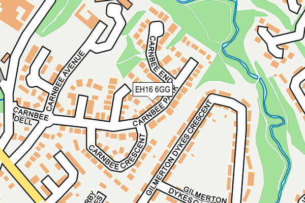 EH16 6GG map - OS OpenMap – Local (Ordnance Survey) EH16 6GG map - OS OpenMap – Local (Ordnance Survey)
