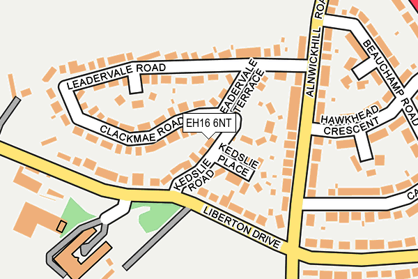 EH16 6NT map - OS OpenMap – Local (Ordnance Survey) EH16 6NT map - OS OpenMap – Local (Ordnance Survey)