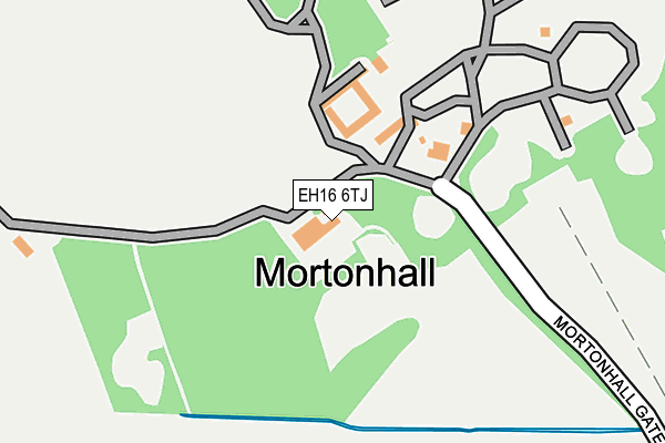 EH16 6TJ map - OS OpenMap – Local (Ordnance Survey) EH16 6TJ map - OS OpenMap – Local (Ordnance Survey)