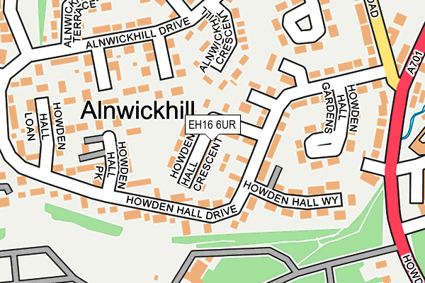 EH16 6UR map - OS OpenMap – Local (Ordnance Survey) EH16 6UR map - OS OpenMap – Local (Ordnance Survey)