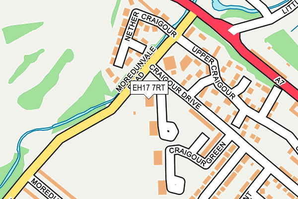 EH17 7RT map - OS OpenMap – Local (Ordnance Survey) EH17 7RT map - OS OpenMap – Local (Ordnance Survey)