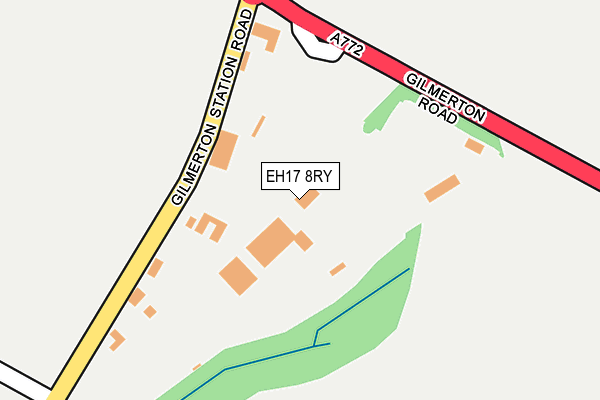 EH17 8RY map - OS OpenMap – Local (Ordnance Survey) EH17 8RY map - OS OpenMap – Local (Ordnance Survey)