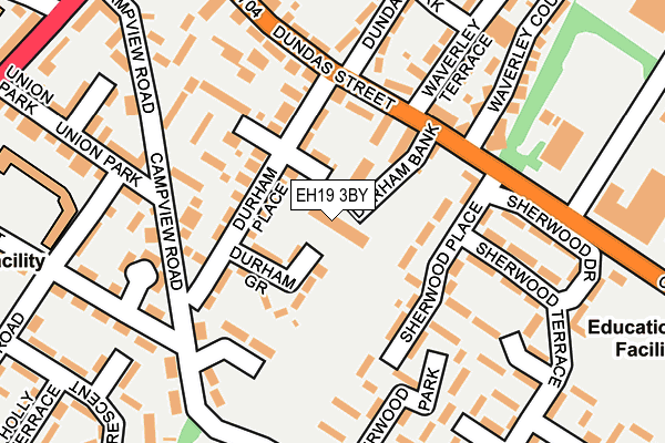 EH19 3BY map - OS OpenMap – Local (Ordnance Survey) EH19 3BY map - OS OpenMap – Local (Ordnance Survey)