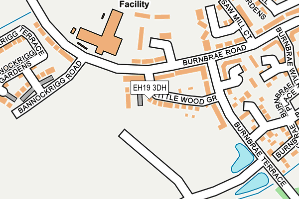 EH19 3DH map - OS OpenMap – Local (Ordnance Survey) EH19 3DH map - OS OpenMap – Local (Ordnance Survey)