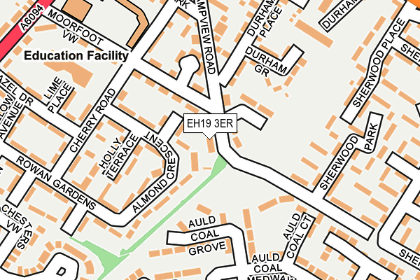 EH19 3ER map - OS OpenMap – Local (Ordnance Survey) EH19 3ER map - OS OpenMap – Local (Ordnance Survey)