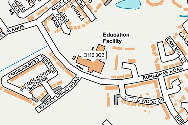 EH19 3GB map - OS OpenMap – Local (Ordnance Survey) EH19 3GB map - OS OpenMap – Local (Ordnance Survey)