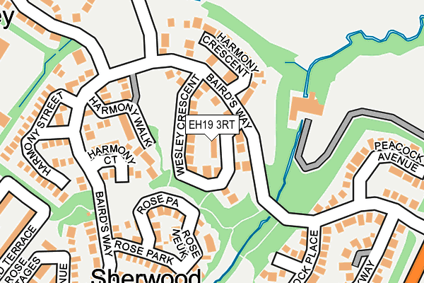 EH19 3RT map - OS OpenMap – Local (Ordnance Survey) EH19 3RT map - OS OpenMap – Local (Ordnance Survey)
