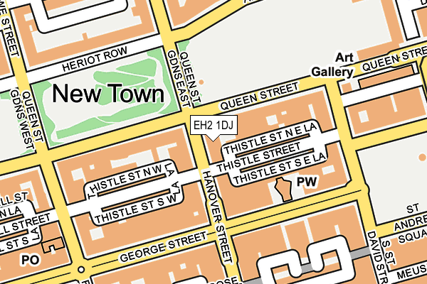EH2 1DJ map - OS OpenMap – Local (Ordnance Survey) EH2 1DJ map - OS OpenMap – Local (Ordnance Survey)
