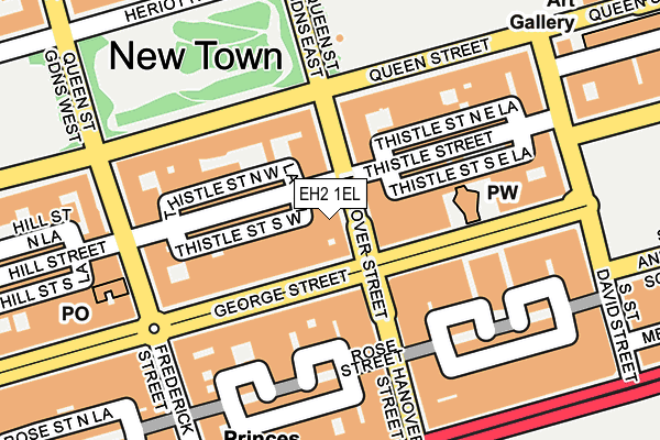 EH2 1EL map - OS OpenMap – Local (Ordnance Survey) EH2 1EL map - OS OpenMap – Local (Ordnance Survey)