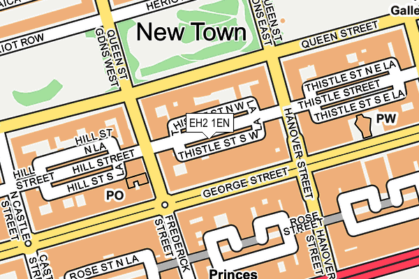 EH2 1EN map - OS OpenMap – Local (Ordnance Survey) EH2 1EN map - OS OpenMap – Local (Ordnance Survey)