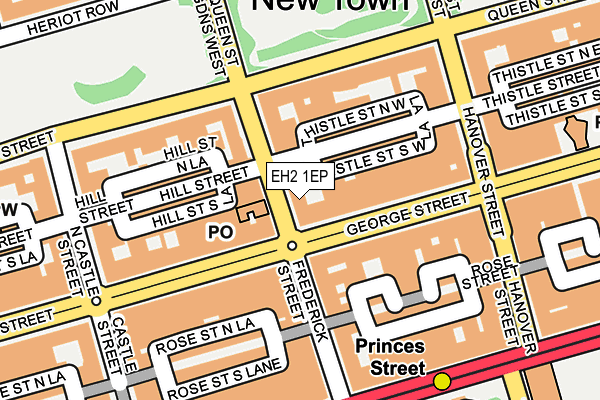 EH2 1EP map - OS OpenMap – Local (Ordnance Survey) EH2 1EP map - OS OpenMap – Local (Ordnance Survey)