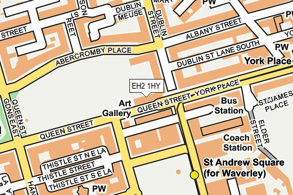 EH2 1HY map - OS OpenMap – Local (Ordnance Survey) EH2 1HY map - OS OpenMap – Local (Ordnance Survey)