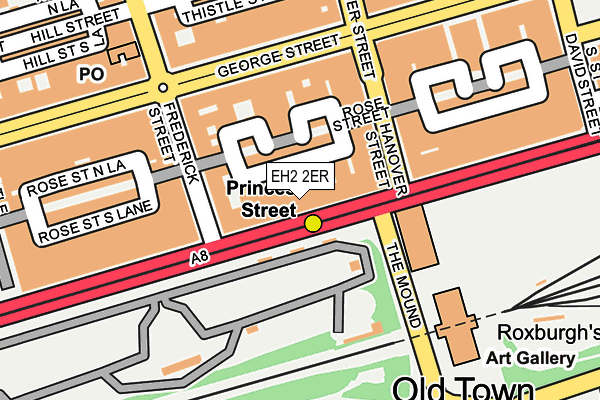 EH2 2ER map - OS OpenMap – Local (Ordnance Survey) EH2 2ER map - OS OpenMap – Local (Ordnance Survey)