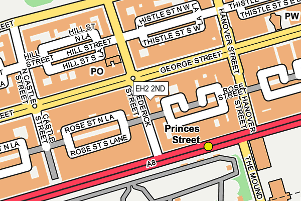 EH2 2ND map - OS OpenMap – Local (Ordnance Survey) EH2 2ND map - OS OpenMap – Local (Ordnance Survey)