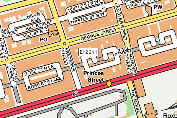EH2 2NH map - OS OpenMap – Local (Ordnance Survey) EH2 2NH map - OS OpenMap – Local (Ordnance Survey)