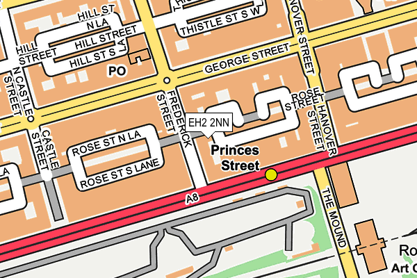 EH2 2NN map - OS OpenMap – Local (Ordnance Survey) EH2 2NN map - OS OpenMap – Local (Ordnance Survey)