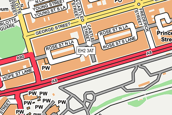 EH2 3AT map - OS OpenMap – Local (Ordnance Survey) EH2 3AT map - OS OpenMap – Local (Ordnance Survey)
