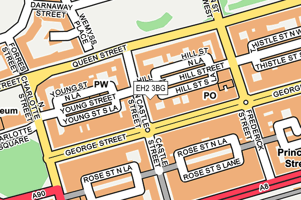 EH2 3BG map - OS OpenMap – Local (Ordnance Survey) EH2 3BG map - OS OpenMap – Local (Ordnance Survey)