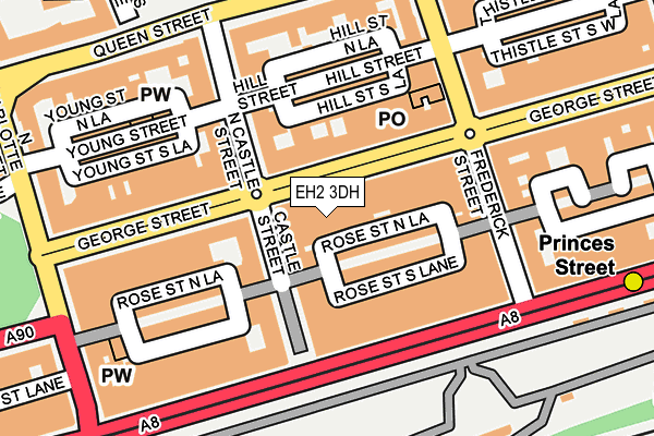 EH2 3DH map - OS OpenMap – Local (Ordnance Survey) EH2 3DH map - OS OpenMap – Local (Ordnance Survey)