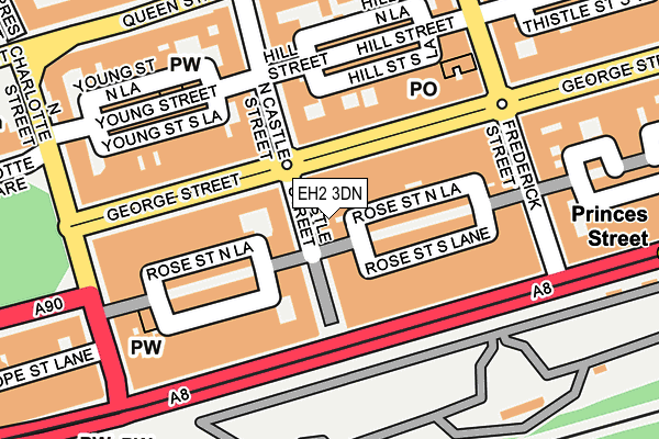 EH2 3DN map - OS OpenMap – Local (Ordnance Survey) EH2 3DN map - OS OpenMap – Local (Ordnance Survey)