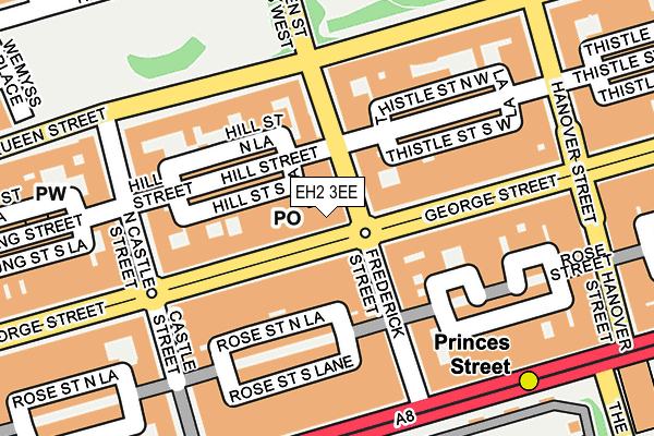 EH2 3EE map - OS OpenMap – Local (Ordnance Survey) EH2 3EE map - OS OpenMap – Local (Ordnance Survey)