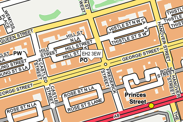 EH2 3EW map - OS OpenMap – Local (Ordnance Survey) EH2 3EW map - OS OpenMap – Local (Ordnance Survey)