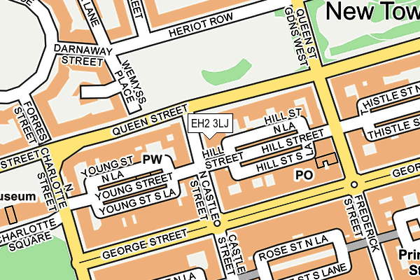 EH2 3LJ map - OS OpenMap – Local (Ordnance Survey) EH2 3LJ map - OS OpenMap – Local (Ordnance Survey)